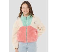 Rip Curl Block Party Polar Kids Zip Hoodie pink T14