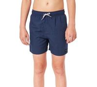 Rip Curl Boys' Offset Volley Boardshorts, Navy, 16