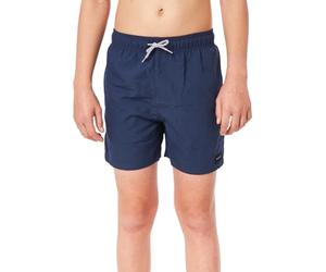 Rip Curl Boys' Offset Volley Boardshorts, Navy, 16