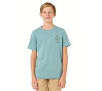 RIP CURL Boy's Regular Fit Short Sleeve T-Shirt, Blue Lagoon Search Icon, 12, Blue Lagoon Search Icon, 12, Blue Lagoon Search Icon, 12