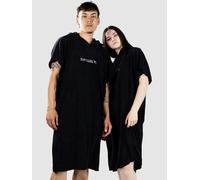 Rip Curl Brand Poncho Black