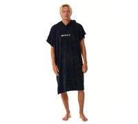 Rip Curl - Brand Hooded Towel - Surf poncho size One Size, black