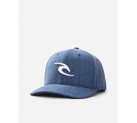 Ripcurl Men's Rip Curl Mens Tepan Flexfit Fitted Baseball Cap - Navy - Size: ONE size