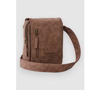 Rip Curl Classic Leazard Pouch Crossbody Brown Man