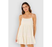 Rip Curl Classic Surf Cover-up Sleeveless Short Dress Beige S Woman