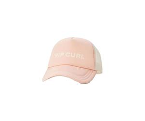 RIP CURL Classic Surf Trucker Cap Hat - Peach - Unisex - The Classic Surf Trucker is a great women's cap - Print