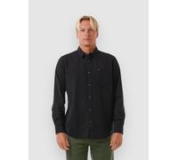Rip Curl Classic Surf Washed Long Sleeve Shirt Black S Man
