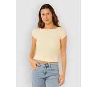 Rip Curl Coastal Short Sleeve T-shirt Beige S Woman