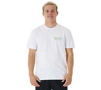 Rip Curl Cotton SS T-Shirt ~ Surf Revival Decal White