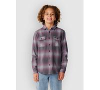 Rip Curl Count Flannel Kids Shirt charcoal grey T14