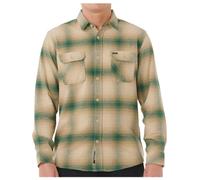 Rip Curl - Count Flannel Shirt - Shirt size XL, sand