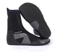 RIP CURL Dawn Patrol 3mm Round Toe Neoprene Wetsuit Boots Shoes - Black - Unisex - Easy slide on system - SOS - Sensitive