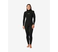 Rip Curl D/patrol 4/3 Mm Perf Long Sleeve Chest Zip Neoprene Suit Black 4 Woman