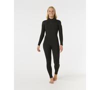 Rip Curl Dawn Patrol 4/3 mm Back Zip Wetsuit Pure Black Women - 6
