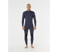 Rip Curl Dawn Patrol Back Zip Wetsuit 4/3mm Navy Blue - M
