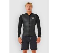 RIP CURL 2026 Mens Dawn Patrol Front Zip Jacket 1.5mm Es - Black