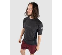 Rip Curl Dawn Patrol Upf Perf Short Sleeve Rash Guard Black S Men