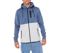 Rip Curl Departed Anti-Series Zip Hoodie - Navy/Grey