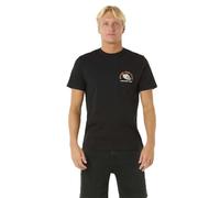 RIP CURL Desti Animals Short Sleeve T-Shirt M Black