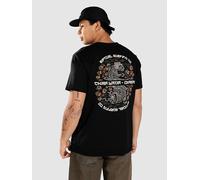 RIP CURL Desti Animals Short Sleeve T-Shirt M Black