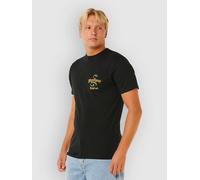 RIP CURL Men's Desti Animals Tee Short Sleeve Top T Shirt Black Size XL