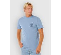 Rip Curl Desti Animals Short Sleeve T-shirt Blue L Man
