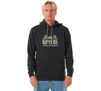 Rip Curl Down The Line Hoodie Black L Men