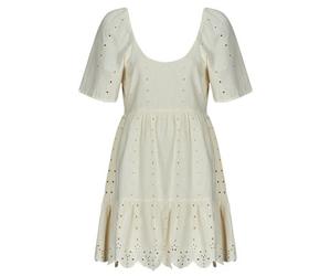 Rip Curl Dress SAN CARLOS LA JOYA S/S MINI in Beige EU L