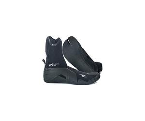 RIP CURL E-Bomb 3mm Split Toe Wetsuit Boots Black - Flash Lining - Unisex