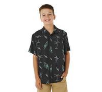 Rip Curl Eternal Shred Short Sleeve Shirt Black 14 Years Boy