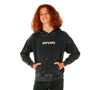 Rip Curl Eternal Shred Wash Hoodie Black 12 Years Boy
