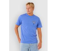 RIP CURL 2026 Mens Fade Out Icon Tee 0CAMTE - Blue Haze Mens Size - M