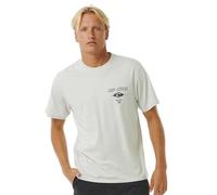 RIP CURL Fade Out Mens Icon Tee - Light Green