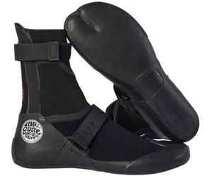 RIP CURL Flashbomb 5mm Split Toe Wetsuit Boots Boot - Black - Easy Stretch Flash Lining