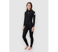 Rip Curl Freelite 4/3 GB Back Zip Steamer Wetsuit black 12