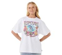 Rip Curl Hawaii Classic Heritage Short Sleeve T-shirt White M Women