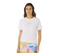 Rip Curl Hayley O Fitted Short Sleeve T-shirt White XS Woman