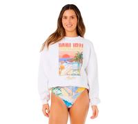 Rip Curl Hayley O O/s Drop Shldr Crew Sweatshirt White 2XS Woman