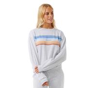 Rip Curl High Tide Surf Sweatshirt Grey XS Women