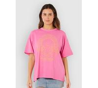 Rip Curl Hotel Malibu Heritage T-Shirt super pink M