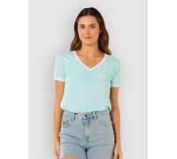 Rip Curl Hotel Malibu V-Neck T-Shirt light sea blue L