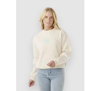 Rip Curl Icons Of Surf Relaxed Crew Sweatshirt Beige XS Woman