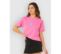 Rip Curl Icons Of Surf Relaxed Short Sleeve T-shirt Pink L Woman