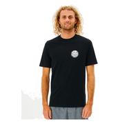 Rip Curl Icons Of Surf UPF Short Sleeve Surf Tee Black men