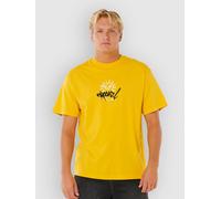 Rip Curl Inner Visions Rotten Sun Short Sleeve T-shirt Yellow L Men