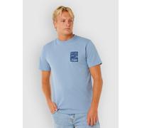 Rip Curl - Keep On Trucking S/S Tee - T-shirt size S, blue
