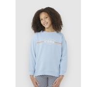 Rip Curl Keepsakes Relaxed Crew Kids Sweater mid blue T10