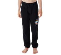 RIP CURL Kids Icons of Surf Elasticated Waist Joggers - Black - 8 Yrs