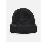 Rip Curl Kids Impact Regular Fit Mid-roll Beanie Warm Winter Turn Up Hat - Black