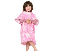 RIP CURL 2026 Junior Mixed Snap Cotton Hooded Towel - Natural/Pink